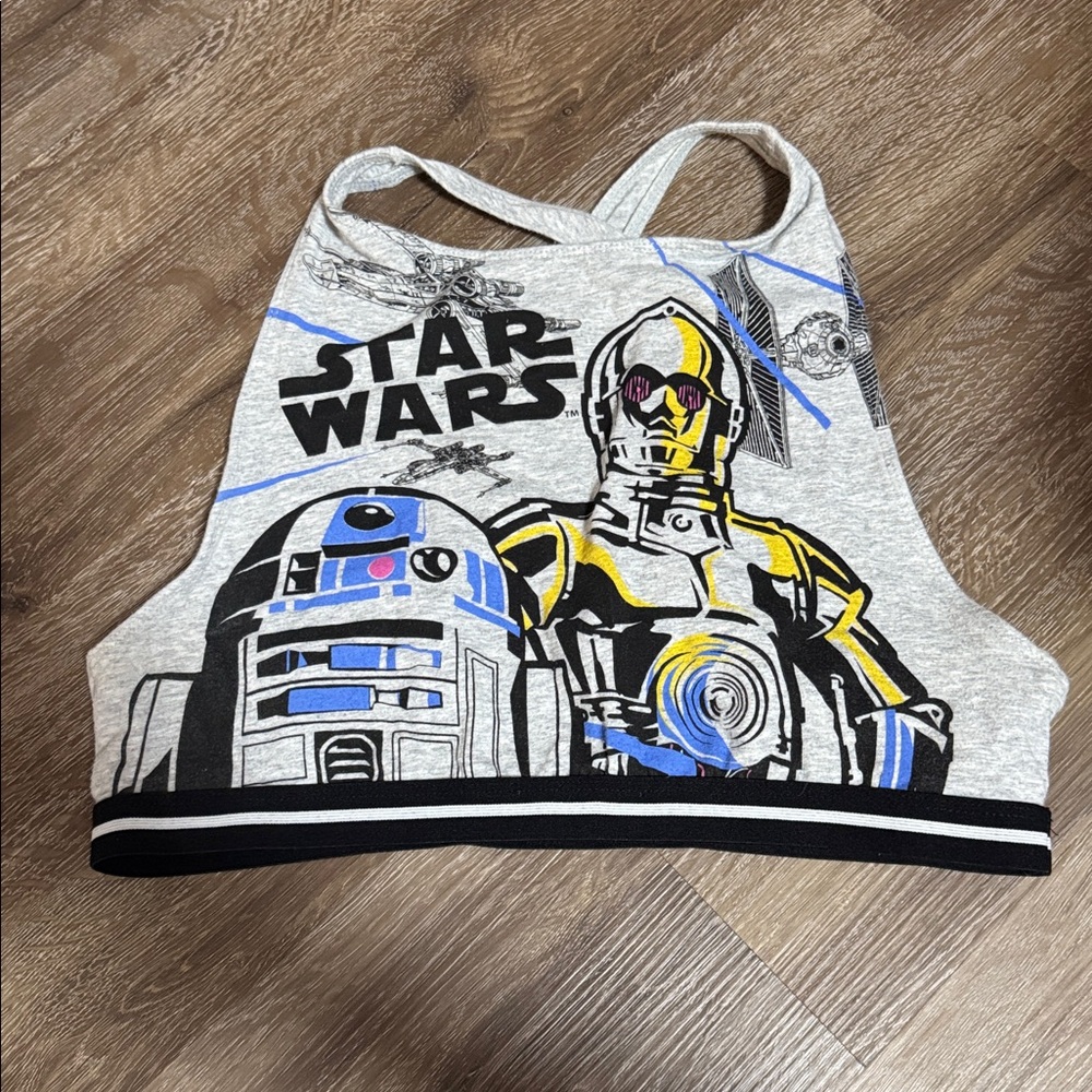 Star Wars Gray Hoodie with Black Accents